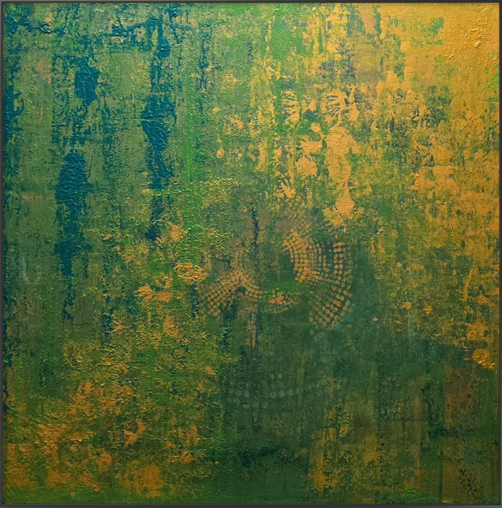 Abstrakte Acrylmalerei — Color Art Munich
